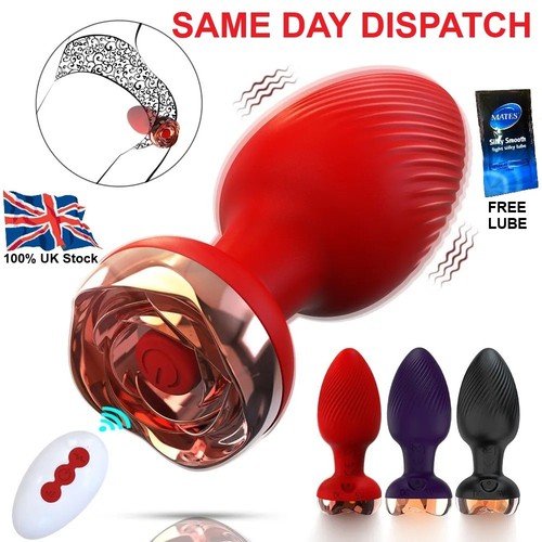 Vibrating anal butt plug - anal, dildo