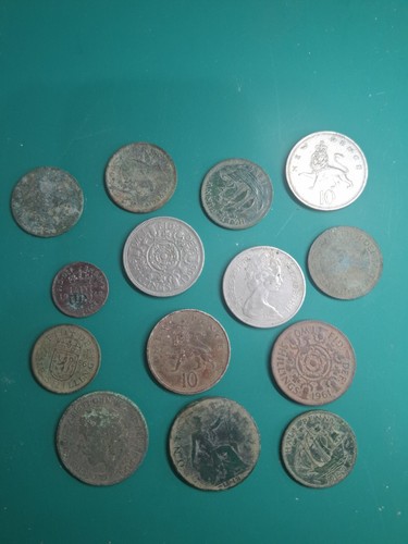 Old collectible rare coins - old,