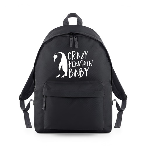 Crazy penguin baby backpack - baby,