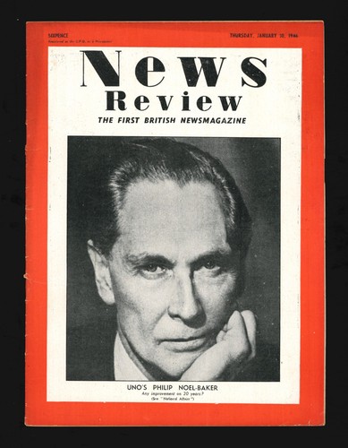 News review magazine back - news,