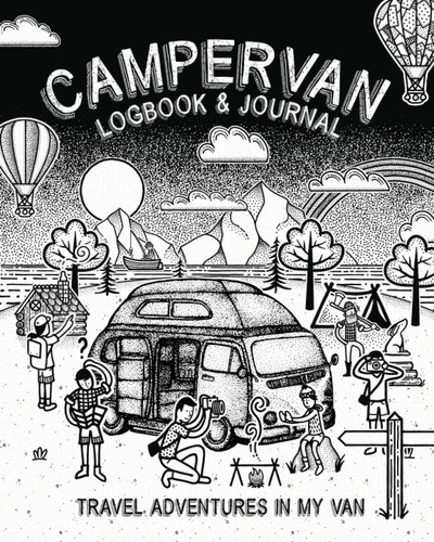 Campervan logbook journal - campervan,