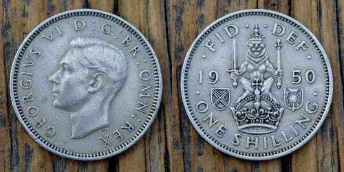 United kingdom shilling 1950 - 1,