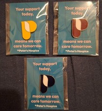 Charity pin badges St.Peters