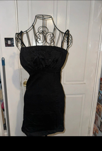 Primark black strapless - primark,