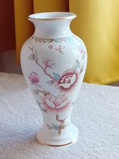 Vintage St Michael Claremont Porcelain Bud Vase. Floral Design (No:28)