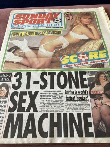 Sunday daily sport newspaper - sunday,