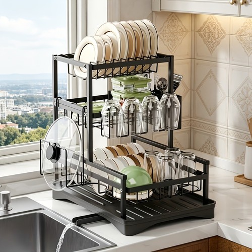Tier kitchen sink dish - 3-tier,
