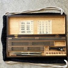 Vintage Drafting Tool Set