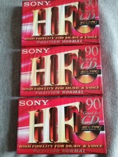 3 x Sony HF Blank Cassette