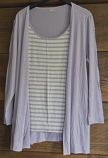 Ladies Stretch Twin Set