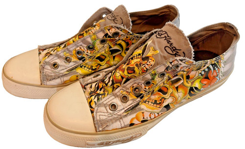 Women hardy skull tiger - skull,