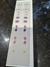 Bluebird k7 decals 1/22