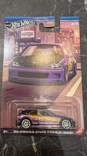 Hot Wheels Silver Series Compact Kings 99 Honda Civic Type R (EK9)