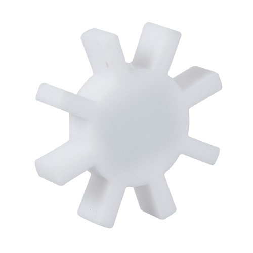 White octagonal stir bar - octagonal,