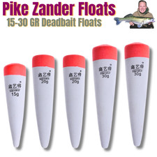 5 Pike Zander Fishing Floats