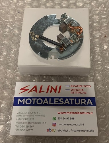 Starter motor brushes - motor, piaggio