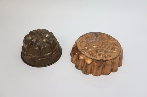 Vintage copper moulds - vintage,