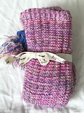 1 pair PRIMARK Ladies 6-8 knitted NON SLIP sherpa lined SLIPPER SOCKS pink BNWOT