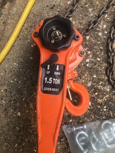 Lever hoist steel with heavy - lever,