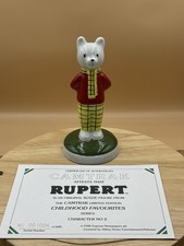 Wade Rupert Bear Childhood Favourites Camtrak Limited Edition Figure No 1004