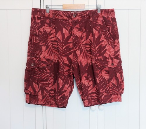 Mantaray cargo shorts red - mantaray,