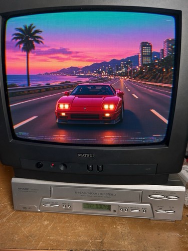 Sharp mh75hm vhs vcr video - sharp,