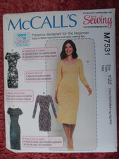 Sewing Pattern Sheath Dress