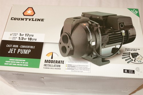 Countyline 115v cast iron - 1, hp