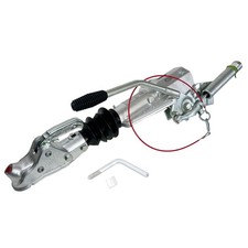 Bradley 2750kg Coupling Damper Braked Trailer Hitch 50mm Tow Ball Bar