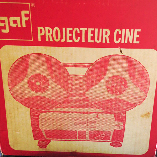 Gaf film cine projector - cine,