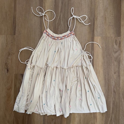 Pol boho embroidered tiered - boho,