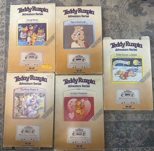 Teddy ruxpin adventure series - teddy,