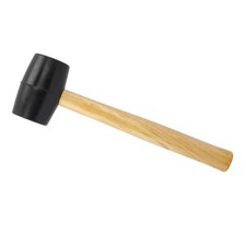 Rubber mallet hammer wooden