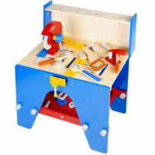 30+ Pc Kids Red & Blue Wooden