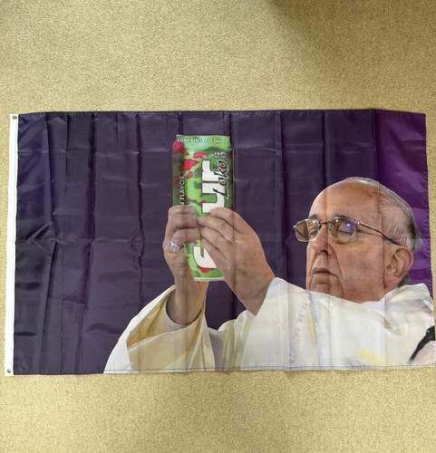 Four loko pope flag 3x5ft - four,