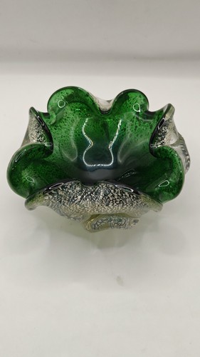 Vintage murano emerald green - vintage,