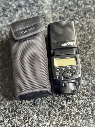 Canon speedlite 580ex - speedlite, shoes