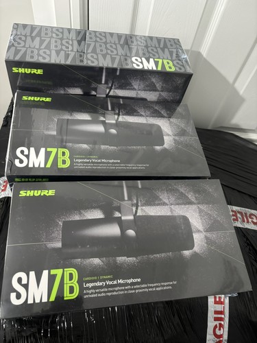 Shure sm7b black dynamic - sm7b,