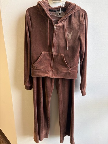 Y2k playboy chocolate brown - y2k,