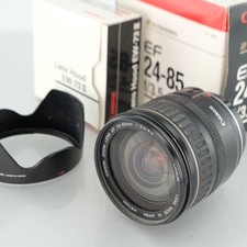 Canon EF 24-85mm f/3.5-4.5 USM Lens + EW-73II Hood Autofocus Zoom for EOS Camera