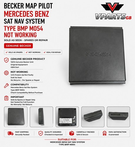 Becker map pilot mercedes benz - becker,