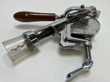 Bar mounted wine bottle opener cork screw