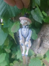 Frederico Fabrini I Pupi Ceramic Clown Jester Marionette Puppet Handmade Italy