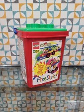 Vintage Lego Freestyle 1796 Tub Of Lego Joblot Bundle