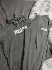 Mens Dark Grey Puma Tracksuit In XL, Please Look At Pictures