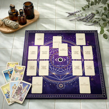 Large Tarot Spread Board for