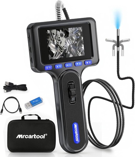 Two way articulating borescope - articulating,
