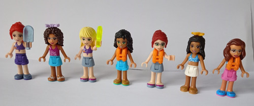 Lego friends minifigures - lego,
