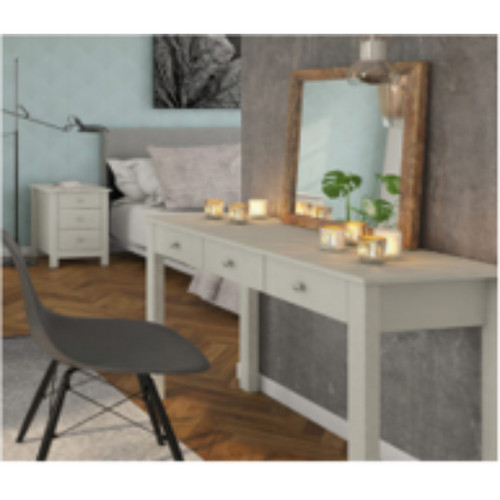 Grey dressing table console - grey,