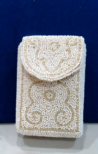 1930 beaded cigarette case - beaded,